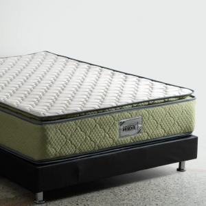 COMBO COLCHON RESORTADO PILLOWTOP Y SOMIER DOS CUERPO  DOBLE 140X190 - OBSEQUIO ALMOHADA(S) Y PROTECTOR_1