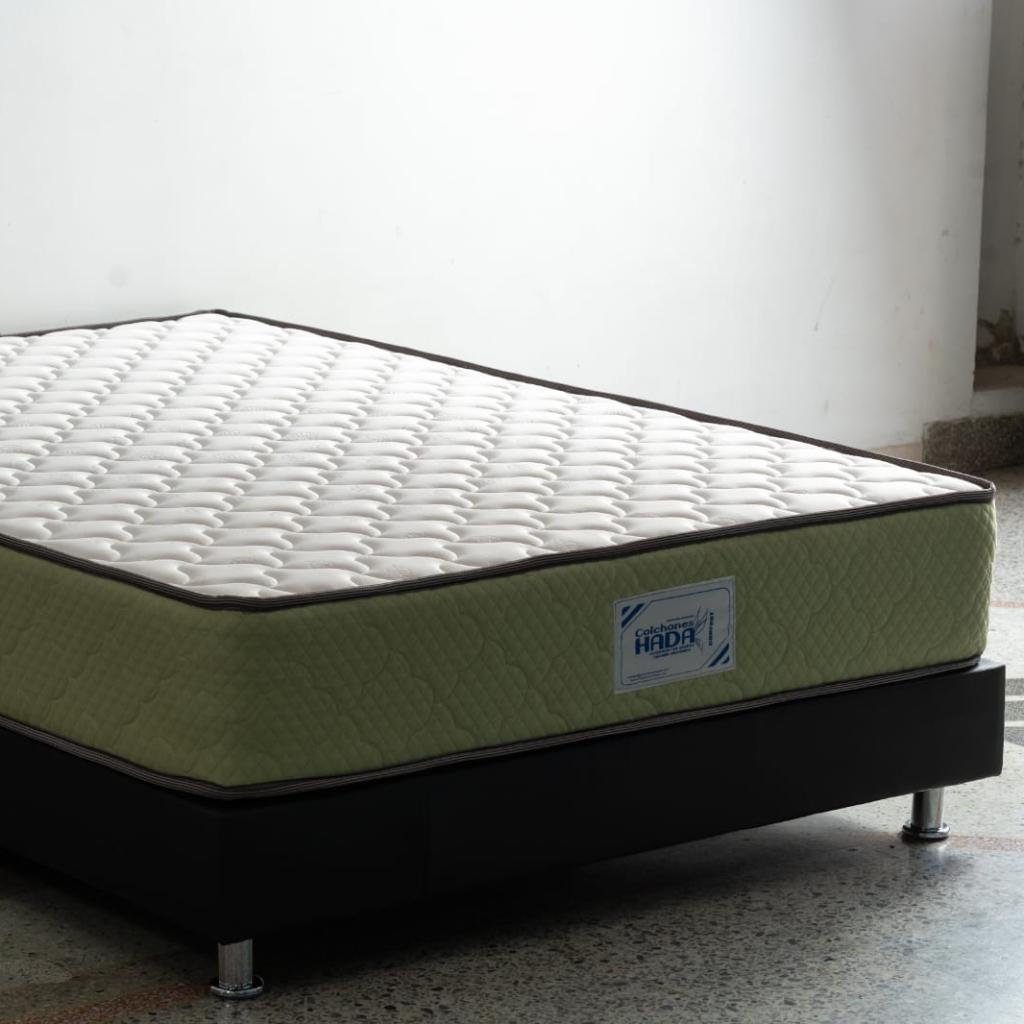 COMBO COLCHON CONFORT Y SOMIER DOS CUERPO  DOBLE 140X190 - OBSEQUIO ALMOHADA(S) Y PROTECTOR_2
