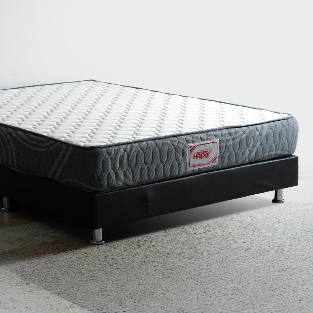 COMBO COLCHON CASSATTA  Y SOMIER DOS CUERPO  DOBLE 140X190 - OBSEQUIO ALMOHADA(S) Y PROTECTOR_1